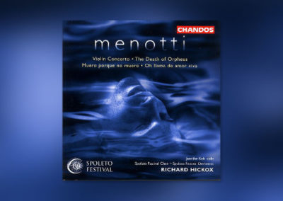Menotti: Violinkonzert etc.