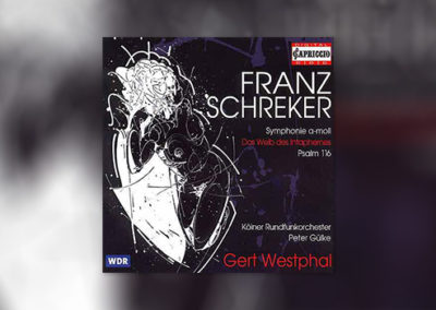 Franz Schreker: Symphonie a-Moll