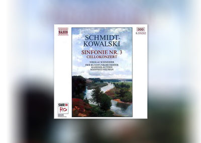 Schmidt-Kowalski: Sinfonie Nr. 3/Cellokonzert