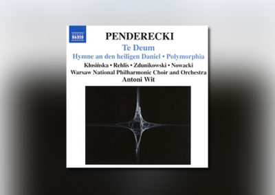 Krzysztof Penderecki: Te Deum