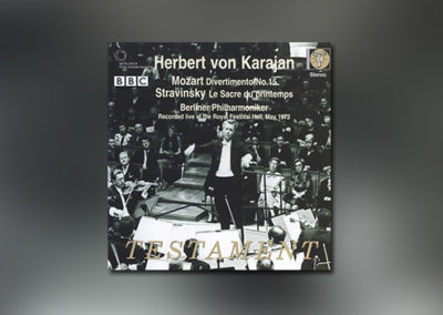 Herbert von Karajan conducts (Mozart/Strawinsky)