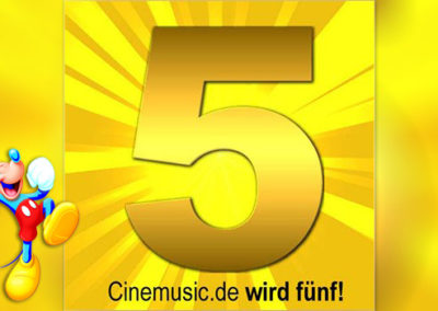Micky Maus feiert den 75., Cinemusic.de wird 5!