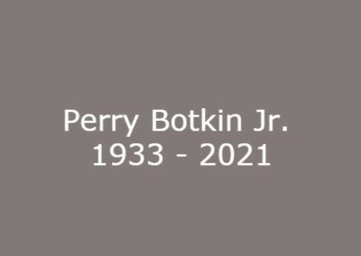 Perry Botkin Jr. verstorben