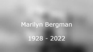 Marilyn Bergman verstorben
