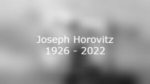 Joseph Horovitz verstorben