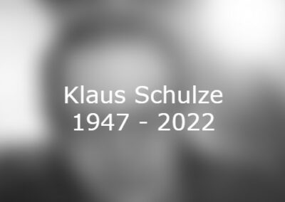 Elektronik-Pionier Klaus Schulze verstorben